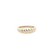 5.6mm Ribbed Dome Band