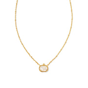 Kendra Scott Gold Ivory Pumpkin Necklace
