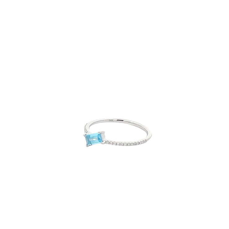 Blue Topaz Ring