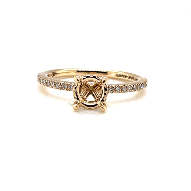 Lab Grown Semi-Mount Ring
