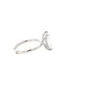 Lab Grown Radiant Diamond Engagement Ring