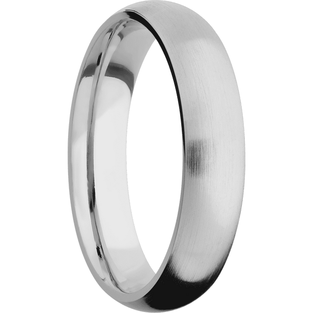 14K White Gold + Satin Finish