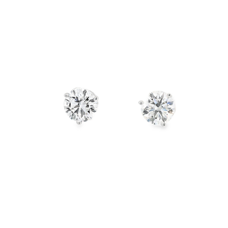 Lab Grown Diamond Solitaire Studs