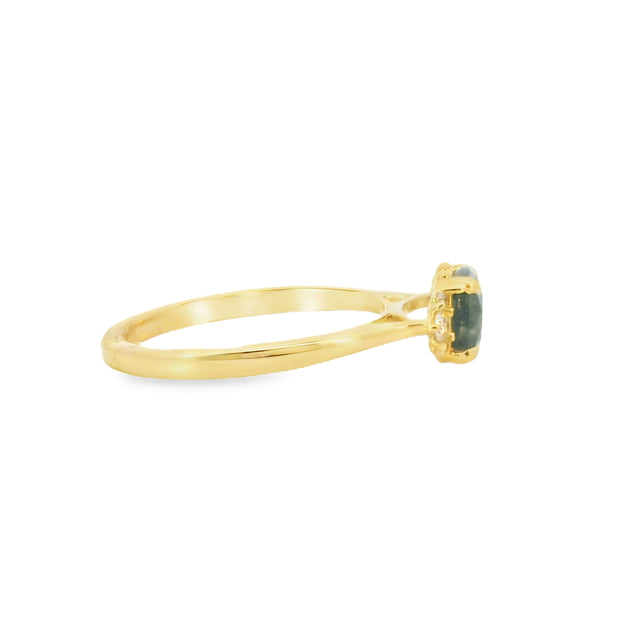 Moss Agate Ring