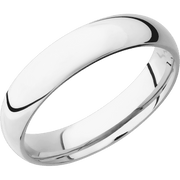 14K White Gold + Polish Finish