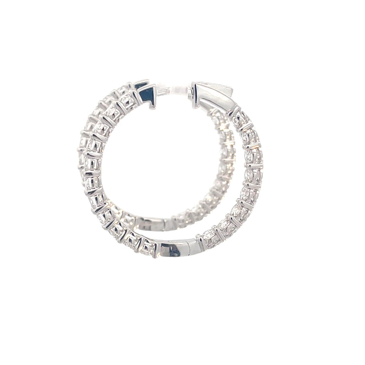 Lab Grown Diamonds Hoops
