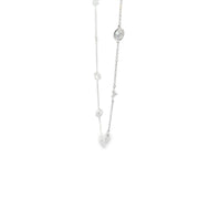 Lab Grown Diamond Station Necklace