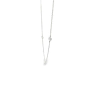 Lab Grown Diamond Station Necklace