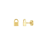 Mini Padlock Earrings