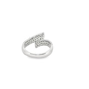 Diamond Pave Bypass Ring