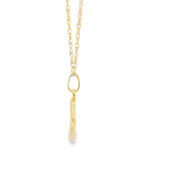 Diamond Clover Pendant