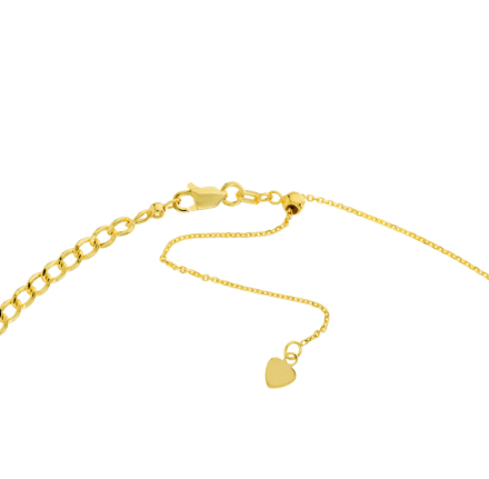 14 Karat Yellow Gold Curb Chain