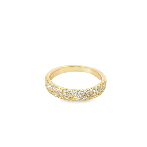 Diamond Scatter Pave  Ring