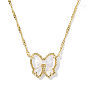 Kendra Scott Haley Bow Short Pendant Necklace
