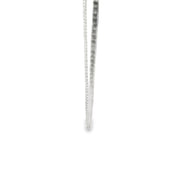 Diamond Tennis and Paperclip Necklace