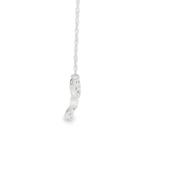 Diamond Pave Butterfly Pendant