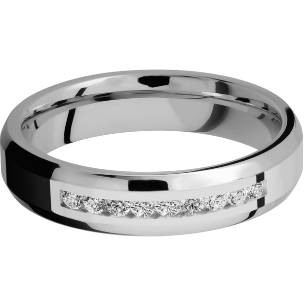 10K White Gold + Polish , Polish Finish
