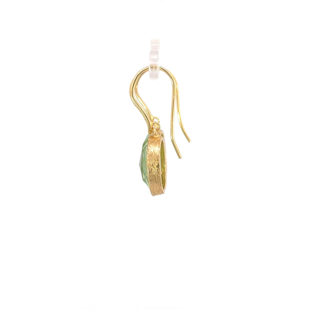 Jorge Revilla Shade Green Amethyst Earrings