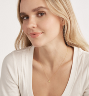Yellow Gold Petite Dove Necklace