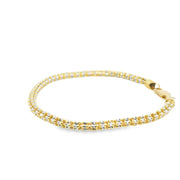 Faux Tennis Bracelet