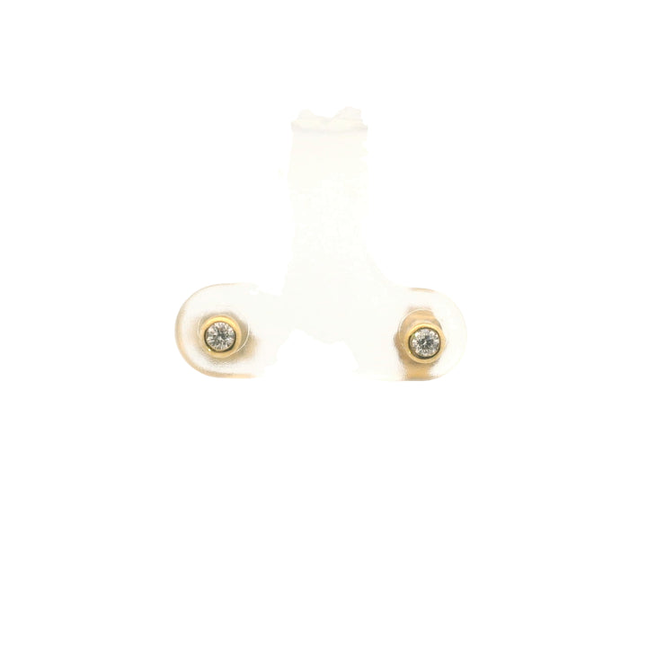 Diamond Bezel Studs
