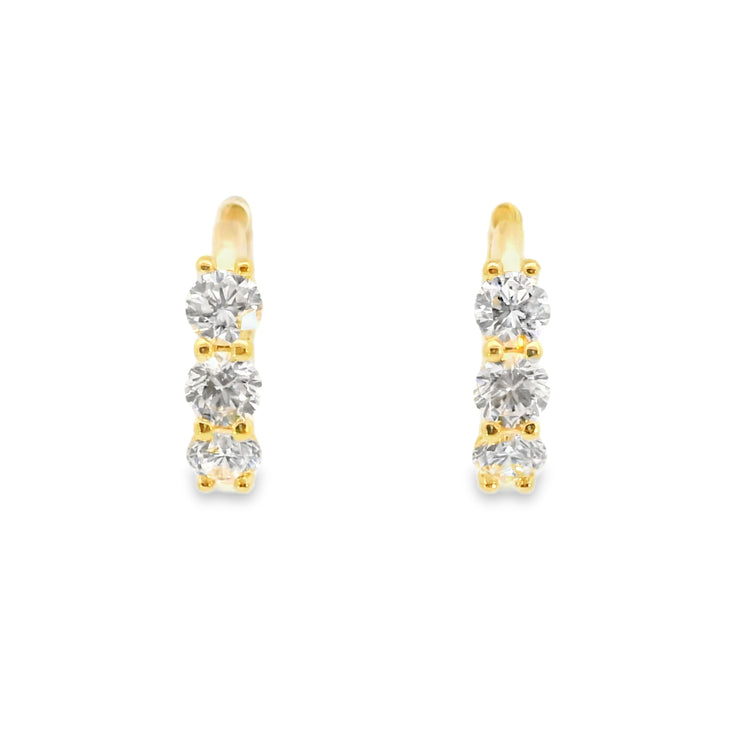 Lab Grown Diamond Huggies