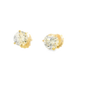 Diamond Solitaire Earrings