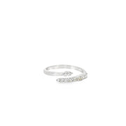 Bypass Diamond Ring