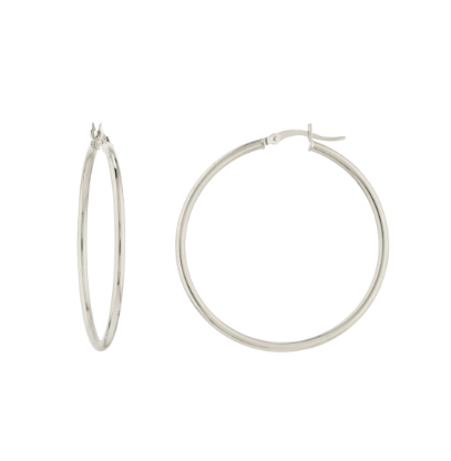 Yellow Gold Polished Hoops