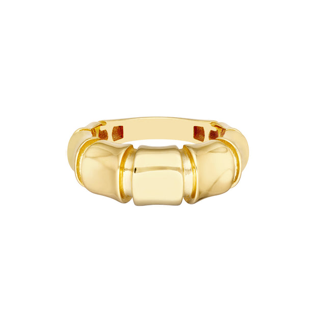 Fluted Tube Ring