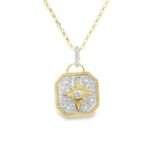 Diamond Pave Star Pendant