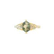 Moss Agate Ring