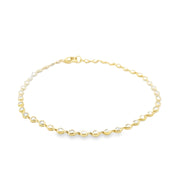 1 Carat Diamond Bezel Tennis Bracelet