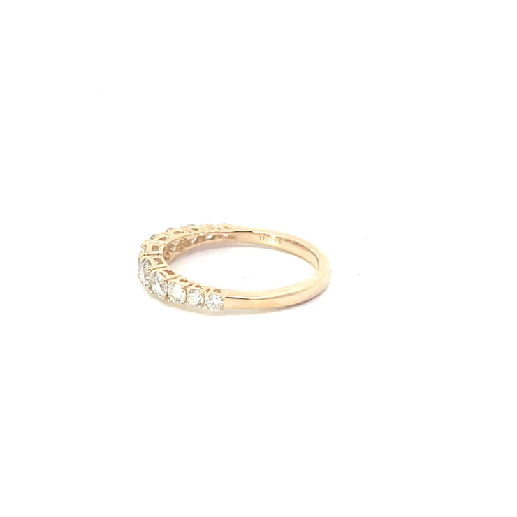 Yellow Gold Diamond Band
