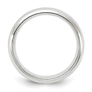 4mm White Gold Comfort Band