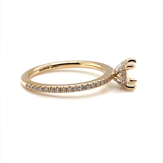 Lab Grown Semi-Mount Ring
