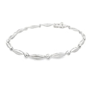 Diamond Marquise Link Bracelet