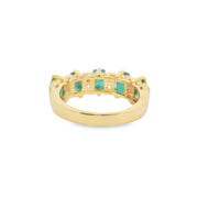 Emerald and Diamond Ring
