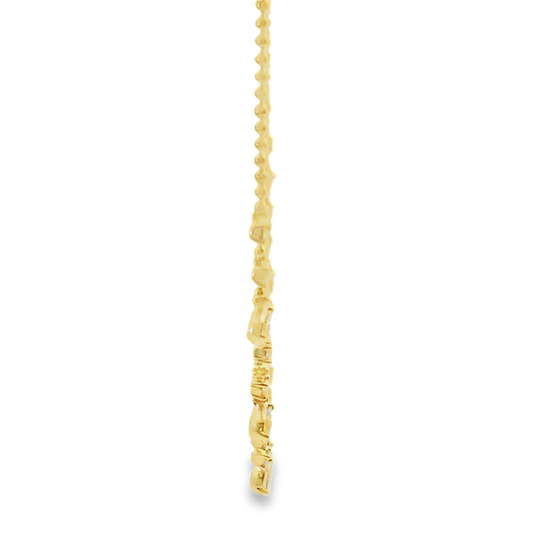 Diamond Charm Choker Necklace