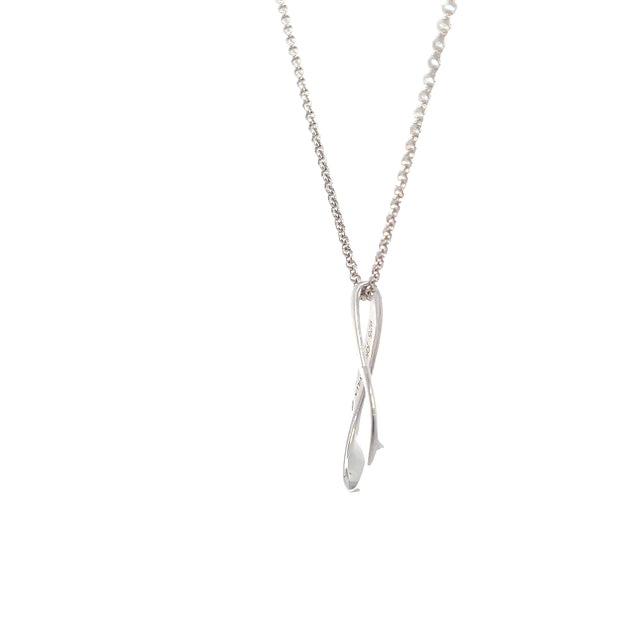 Silver Freeform Pendant