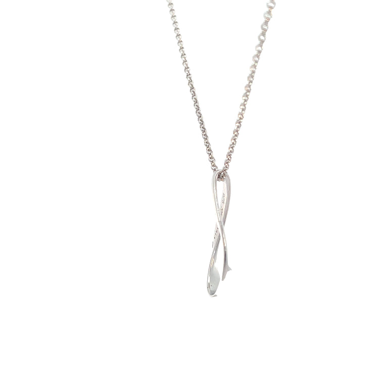 Silver Freeform Pendant