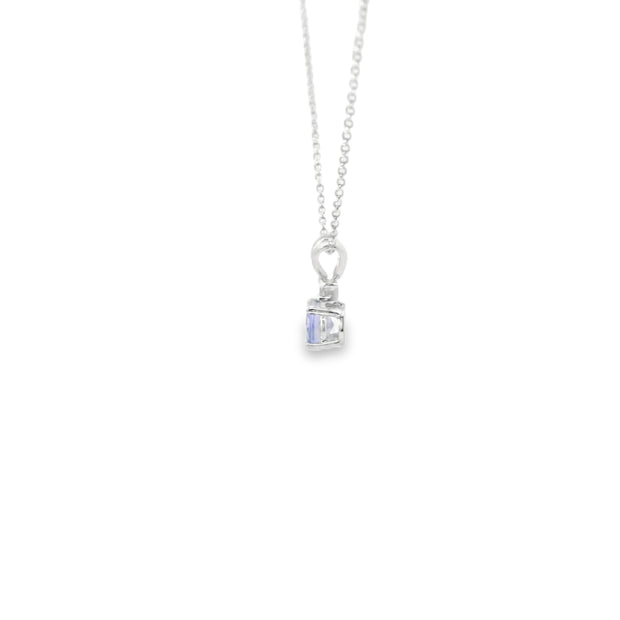 Tanzanite Solitaire Pendant