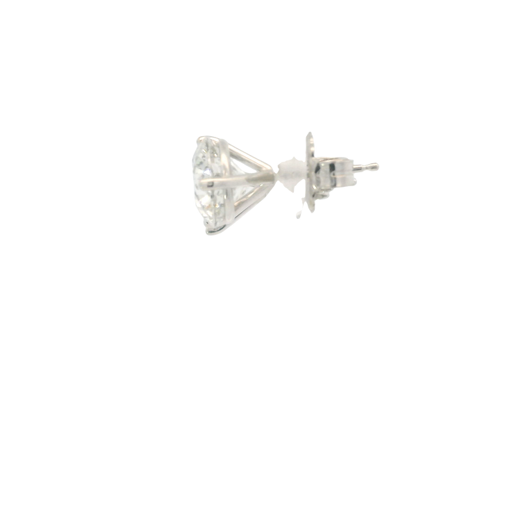 Diamond Solitaire Earrings
