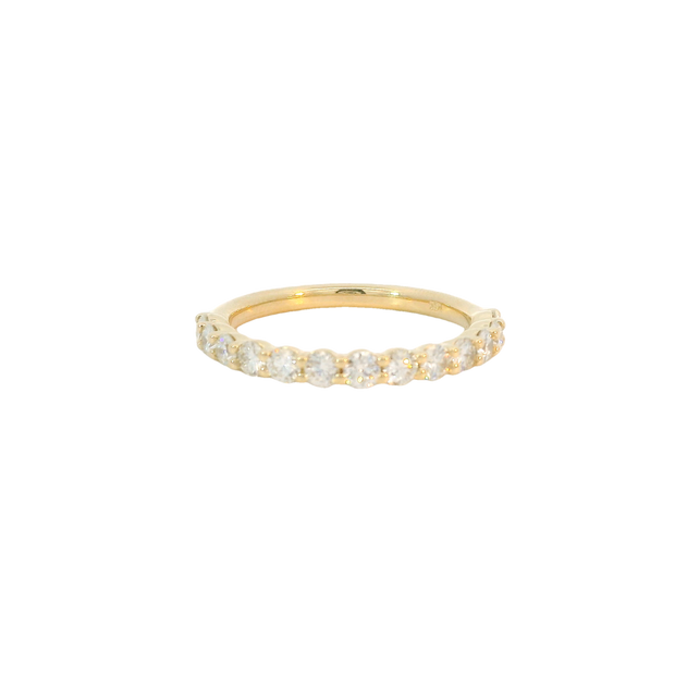 Yellow Gold Diamond Band