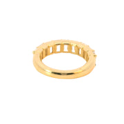 Emerald Cut Lab Grown Diamond Band