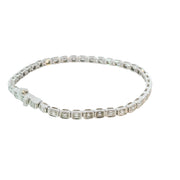 Diamond Bezel Set Tennis Bracelet