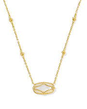 Kendra Scott Elisa Lattice Frame Necklace