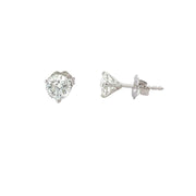 1.50 ct Diamond Solitaire Earrings