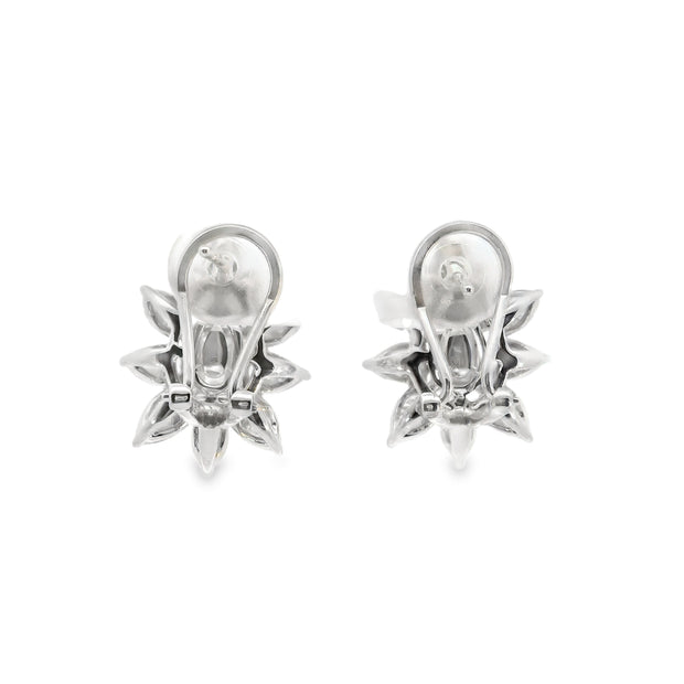 Diamond Cluster Earrings