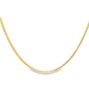 Diamond Cluster Bar Necklace